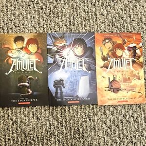 Amulet by Kazu Kibuishi book 1 - 3